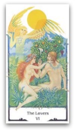 The Lovers Tarocchi on line