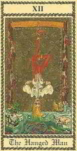 appeso carta tarocchi coronavirus