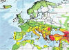 Mappa sismica dell'Europa